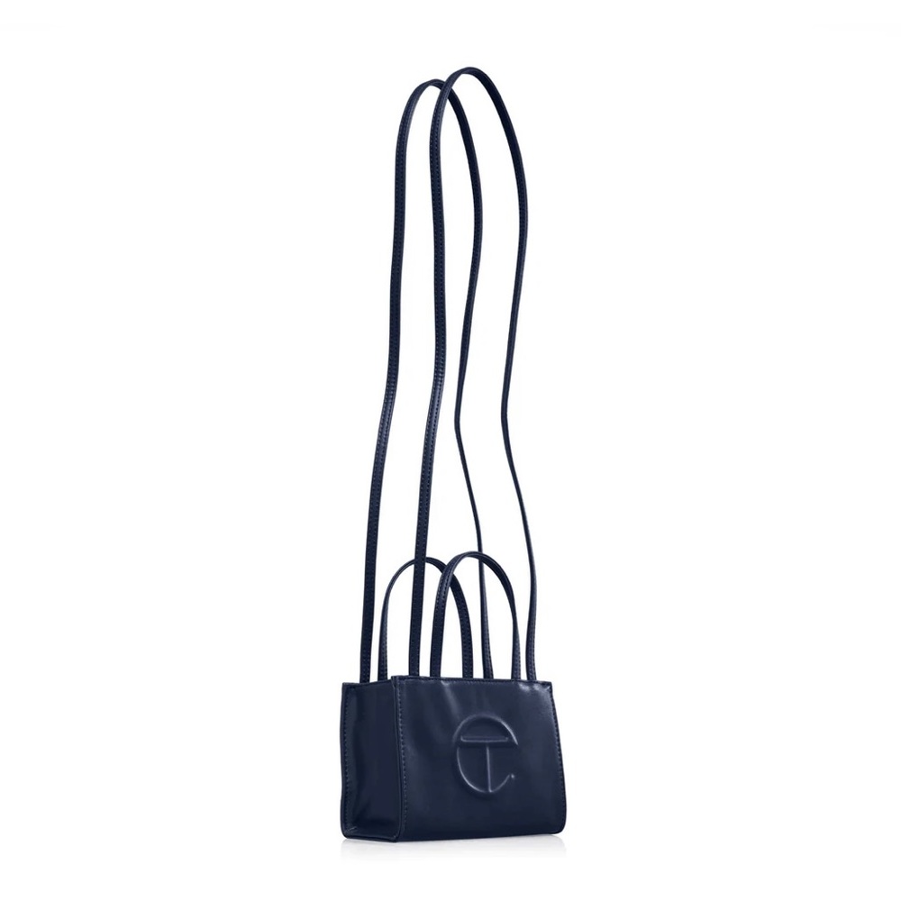Telfar Navy Small Shopping Bag